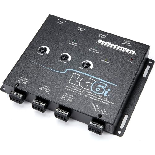  AudioControl LC6i Black 6 Channel Line Out Converter with Internal Summing