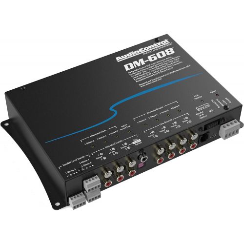  AudioControl DM-608 6 by 8 Channel Matrix Digital Signal Processor