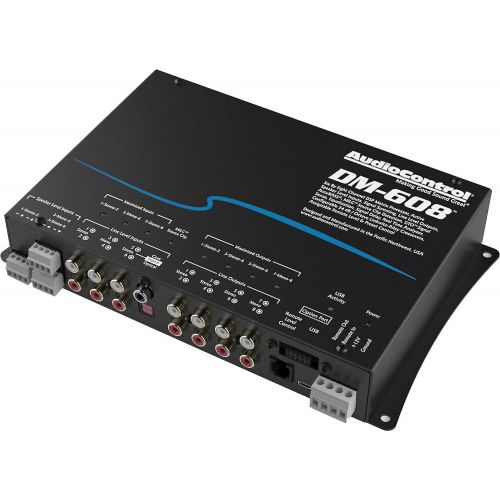  AudioControl DM-608 6 by 8 Channel Matrix Digital Signal Processor