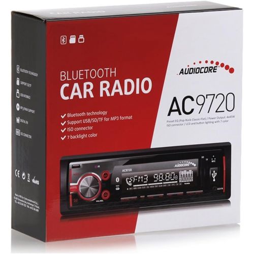  [아마존베스트]-Service-Informationen Audiocore AC9720 B Car Radio MP3/WMA/USB/RDS/SD Car AUX IN Bluetooth Hands-Free Kit