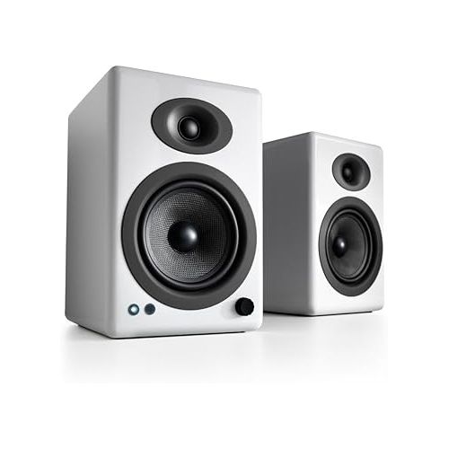  Audioengine A5 Powered Home Theater Bookshelf Speakers - 150W Premium Studio Monitors