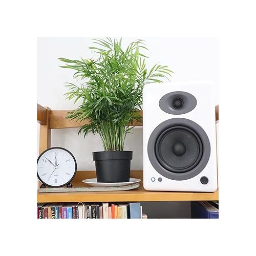  Audioengine A5 Powered Home Theater Bookshelf Speakers - 150W Premium Studio Monitors