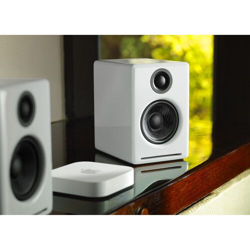  Audioengine A2+ Wireless Bluetooth Speaker System (Hi-Gloss White, Pair)
