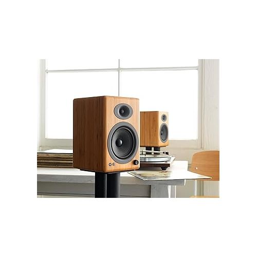  Audioengine Bookshelf Speakers - A5 Plus 150W Bluetooth Speakers for Home Theaters and Studios