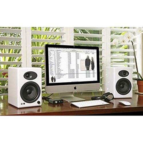  [아마존베스트]-Service-Informationen Audioengine A5+W Powered Desktop Speakers (Pair) in Gloss White