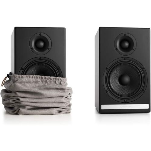  Audioengine HDP6 Passive BookshelfStand-mount Speakers (Pair) - Walnut