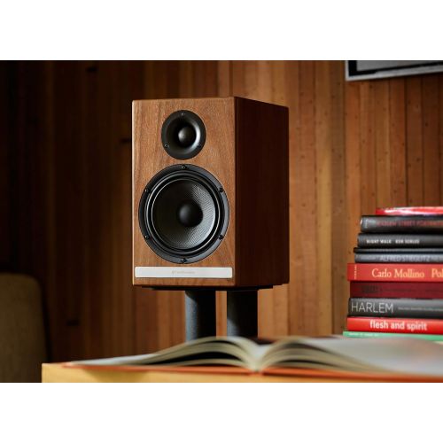  Audioengine HDP6 Passive BookshelfStand-mount Speakers (Pair) - Walnut