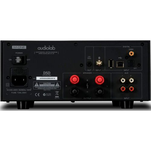  Audiolab M-ONE 80-watt Stereo Integrated Amp / Bluetooth DSD DAC - Black