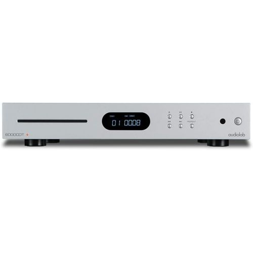  Audiolab 6000CDT Dedicated CD Transport with Remote (Silver)