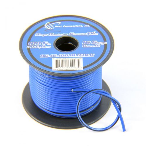  Audiopipe 16 GA 100 FT SPOOLS PRIMARY AUTO REMOTE POWER GROUND WIRE CABLE (11 ROLLS)