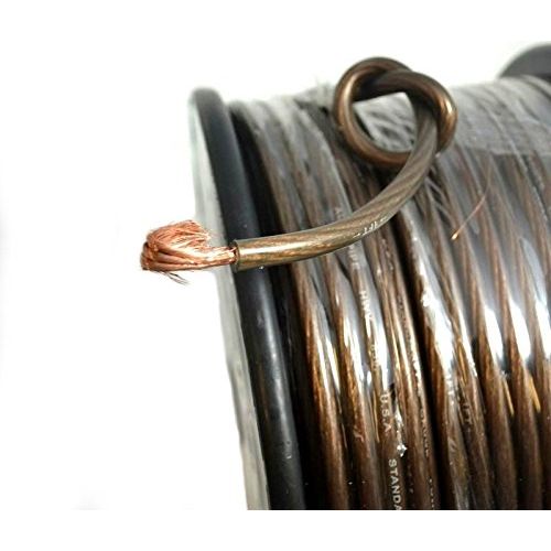  Audiopipe 8 Gauge 250 Feet Black Power Primary Ground Wire Copper Mix Flexible Cable