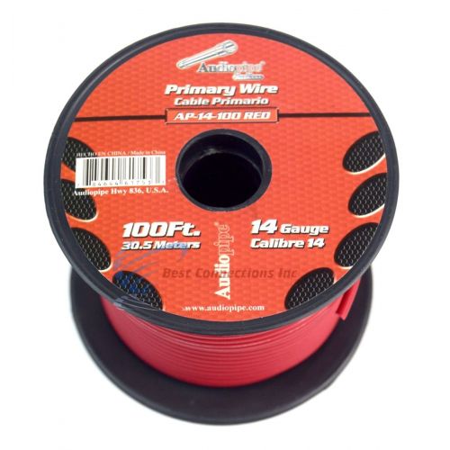  Audiopipe 14 GA 100 Feet Primary All Purpose Auto Remote Power Ground Wire Cable 11 Rolls