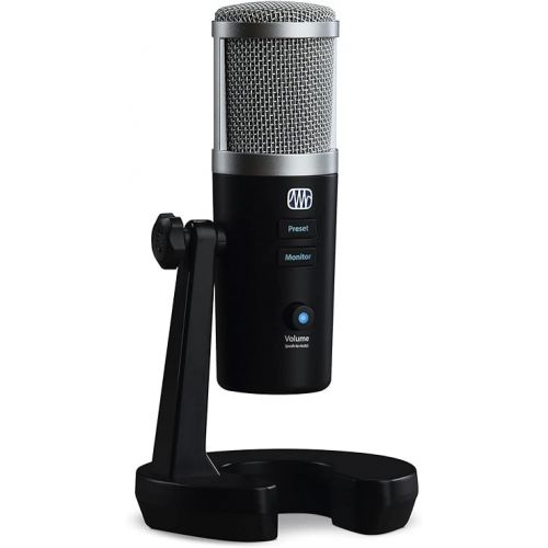  Bundle: Presonus Revelator USB Recording Microphone+Built-In StudioLive Voice Processing Bundle with Audio Technica Boom Arm for USB Microphone Recording/Streaming Computer Mics (2 Items)