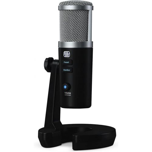  Bundle: Presonus Revelator USB Recording Microphone+Built-In StudioLive Voice Processing Bundle with Audio Technica Boom Arm for USB Microphone Recording/Streaming Computer Mics (2 Items)