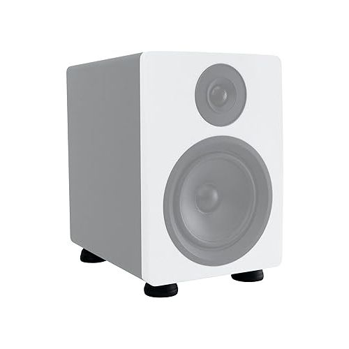  Bundle: (2) Presonus Eris E7 XT 6.5 inch Powered Studio Monitor Speakers with Wave Guide E7 XT Bundle with (2) Rockville ISOPAD Aluminum/Silicone Isolation Pad Feet (4 Items)