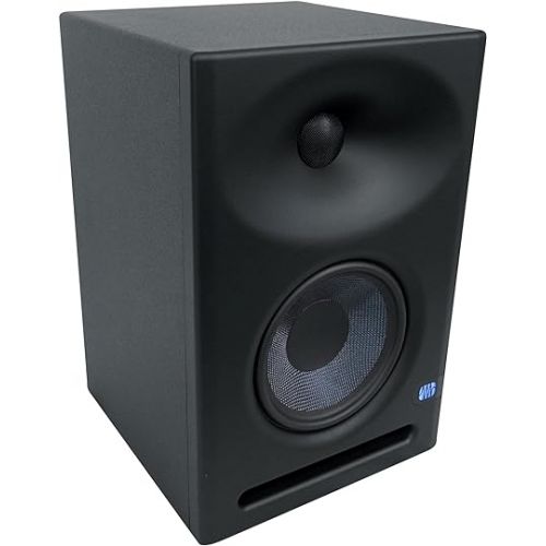  Bundle: (2) Presonus Eris E7 XT 6.5 inch Powered Studio Monitor Speakers with Wave Guide E7 XT Bundle with (2) Rockville ISOPAD Aluminum/Silicone Isolation Pad Feet (4 Items)