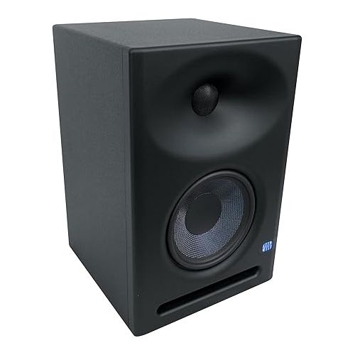  Bundle: (2) Presonus Eris E7 XT 6.5 inch Powered Studio Monitor Speakers with Wave Guide E7 XT Bundle with (2) Rockville ISOPAD Aluminum/Silicone Isolation Pad Feet (4 Items)