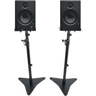 Bundle (1) Presonus Eris E4.5 Active Powered Near Field Studio Monitors (Pair) Bundle with (1) Rockville RVSM5 Pair Studio Monitor Bookshelf Speaker Stands w/Adjustable Height (Items 3)