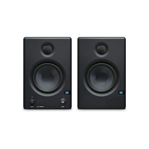  Bundle (1) Presonus Eris E4.5 Active Powered Near Field Studio Monitors (Pair) Bundle with (1) Rockville RVSM5 Pair Studio Monitor Bookshelf Speaker Stands w/Adjustable Height (Items 3)