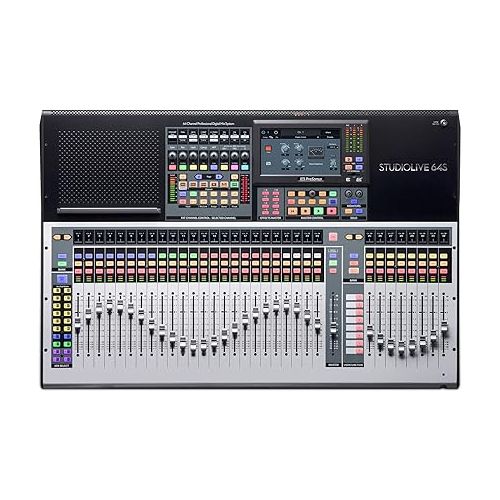  Bundle: Presonus STUDIOLIVE 64S 64-Ch/43-Bus Digital Mixer+Recording Interface Bundle with PRESONUS NSB 16.8 16x8 AVB Stagebox w/XMAX Preamps + Rugged Steel Enclosure (2 Items)