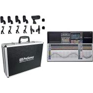 Bundle: (1) Presonus STUDIOLIVE 64S 64-Channel/43-Bus Digital Mixer+Recording Interface Bundle With (1) PRESONUS DM-7 Seven-Piece Drum Microphone Kit 7 Drum Mics w/Case (Items 2)