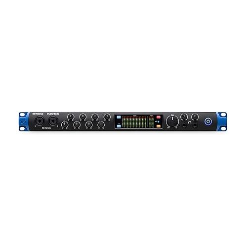  Bundle: Presonus STUDIO 1824C 18x18 USB-C Audio Recording Interface w/8 XMAX Mic preamps Bundle with PRESONUS S15 ART UPG Studio One 5 Professional Upgrade from Artist Versions (2 Items)