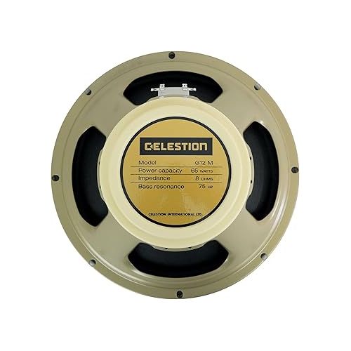  Bundle: (2) Celestion G12M-65 Creamback 12-Inch 65W Guitar Speaker 8 Ohm W/Ceramic Magnet