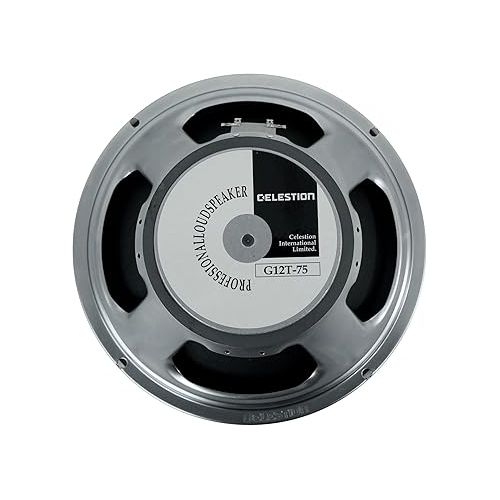  Bundle: (2) Celestion G12T-75 12'' Inch 75W Rock Guitar Speaker 8 Ohm w/Ceramic Magnet, (2) G12T-75 8 Ohm