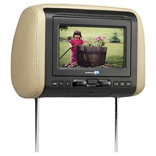  [아마존베스트]Audiovox AVXMTGHR1DA 7 Digital LED Back-Lit Headrest Monitor with Built-In DVD Player