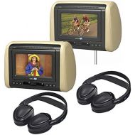 Audiovox Dual Dvd Mobile Video Headrest System