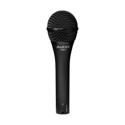  Audix},description:The OM7 microphone from Audix delivers a clear, natural, and undistorted sound, even under the most challenging concert conditions. Designed specifically for pro