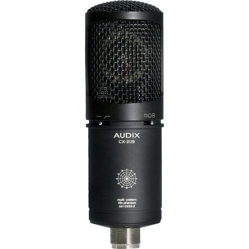  Audix},description:The CX-212B multi-pattern, dual diaphragm condenser microphone is an exceptional tool for professional audio production, project studios and live stage performan