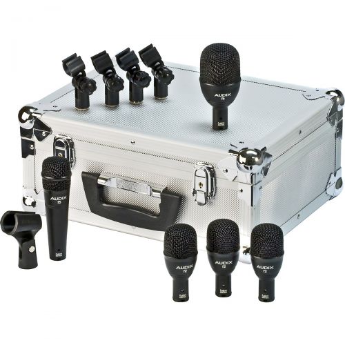  Audix},description:The Audix FP5 Drum Mic Pack contains 5 Fusion dynamic microphones: the f6 for kick drum, the f5 for snare, and three f2s for rack and floor toms. Each Audix drum