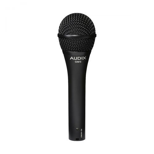  Audix},description:The Audix OM5 Dynamic Microphone is capable of producing high-quality sound at very high SPLs without distortion or feedback. The OM5 mic is naturally attenuated