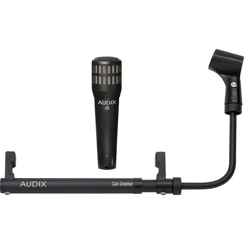  Audix},description:This microphone package conveniently combines an Audix i5 instrument microphone and the Cab Grabber for mounting it on the cab where it can be properly positione