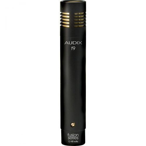  Audix},description:The Audix f9 small-diaphragm condenser mic is known for its clear, accurate response-particularly in the upper-frequency range. Ideally suited for a wide variety