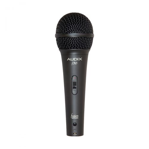  Audix},description:The F50 dynamic moving-coil microphone from Audix is designed to handle a wide variety of vocal and instrument applications in both live sound and recording. The