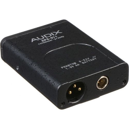  Audix HT2 Headworn Microphone with Phantom Power Supply & Adapter Kit