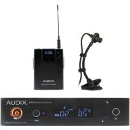 Audix AP61 SAX R61 Single-Channel True Diversity Receiver with Bodypack Transmitter ADX20i Clip-On Instrument Microphone (522 to 586 MHz)