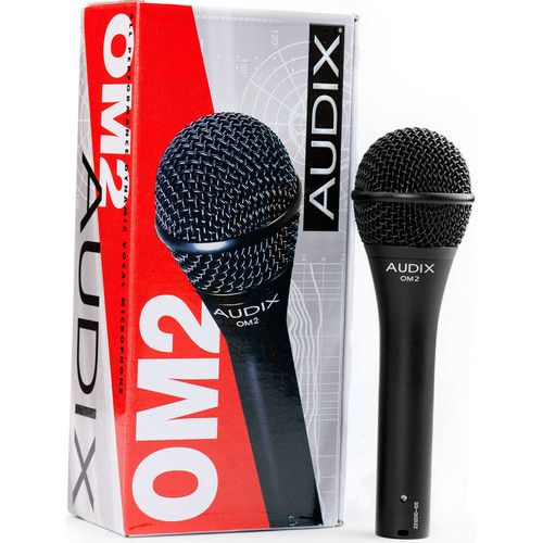  Audix OM2 Handheld Hypercardioid Dynamic Microphone