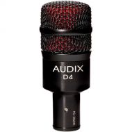 Audix D4 Hypercardioid Dynamic Drum and Instrument Microphone