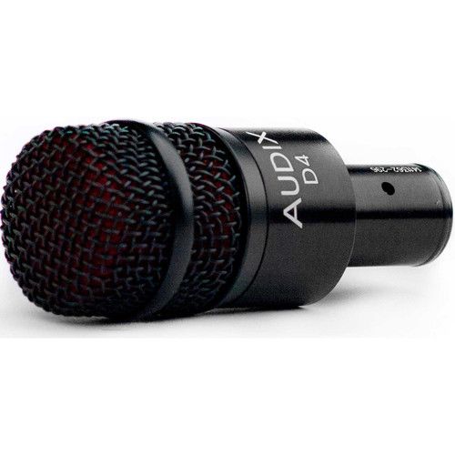  Audix D4 Hypercardioid Dynamic Drum and Instrument Microphone