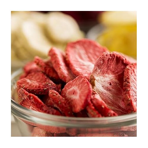  Augason Farms Freeze Dried Sliced Strawberries 6.4 oz