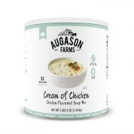 Augason Farms Cream of Chicken Chicken Flavored Soup Mix 3 lbs 3 oz No. 10 Can
