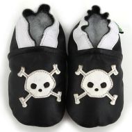 Augusta Baby Skull Soft Sole Leather Shoes by Augusta Baby
