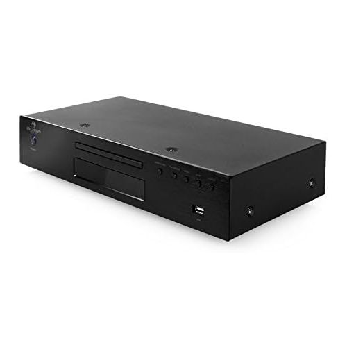  [아마존베스트]AUNA AV2-CD508 Hi-Fi CD Player Stereo Power Amplifier Max. 600 Watt, USB Port, Amplifier Music System, LCD Display, Aux-In, 4x Stereo RCA, Infrared Remote Control, Bluetooth