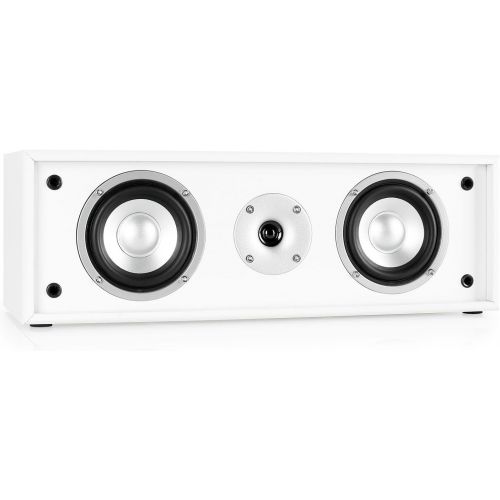  [아마존베스트]-Service-Informationen Auna Linie-300-WH 5.1 Home Cinema Speaker Set 515 W RMS 2 Floor-Standing Speakers 2 Shelf Speakers 1 Centre Speaker 1 Subwoofer White