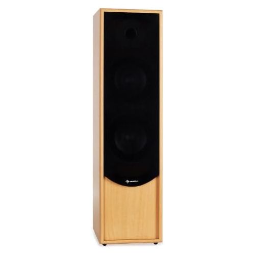  [아마존베스트]-Service-Informationen Auna Linie-300BH 5.0 Home Cinema Sound System Speaker Set (265 W RMS, 2 Floor Speakers, 2 Shelf Speakers, 1 Centre Box) Beech