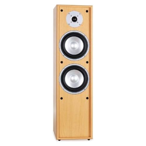  [아마존베스트]-Service-Informationen Auna Linie-300BH 5.0 Home Cinema Sound System Speaker Set (265 W RMS, 2 Floor Speakers, 2 Shelf Speakers, 1 Centre Box) Beech