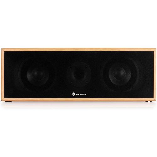  [아마존베스트]-Service-Informationen Auna Linie-300BH 5.0 Home Cinema Sound System Speaker Set (265 W RMS, 2 Floor Speakers, 2 Shelf Speakers, 1 Centre Box) Beech